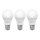 KOMPLEKTS 3x LED Spuldze ECOLINE A60 E27/10W/230V 4000K - Brilagi