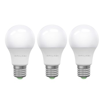 KOMPLEKTS 3x LED Spuldze ECOLINE A60 E27/15W/230V 6500K - Brilagi