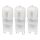 KOMPLEKTS 3x LED Spuldze ECOLINE G9/2,5W/230V 3000K - Brilagi