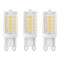KOMPLEKTS 3x LED Spuldze ECOLINE G9/3,5W/230V 3000K - Brilagi