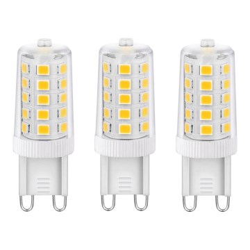 KOMPLEKTS 3x LED Spuldze ECOLINE G9/3,5W/230V 3000K - Brilagi