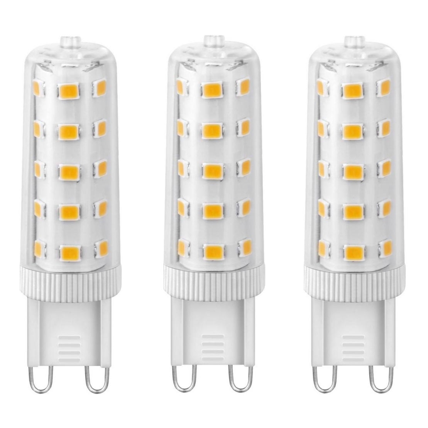 KOMPLEKTS 3x LED Spuldze ECOLINE G9/4,5W/230V 3000K - Brilagi