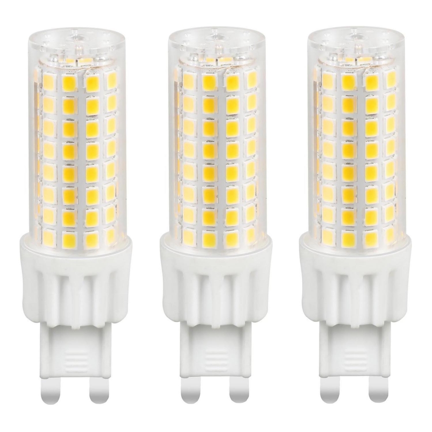 KOMPLEKTS 3x LED Spuldze ECOLINE G9/7W/230V 3000K - Brilagi