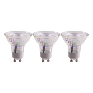 KOMPLEKTS 3x LED Spuldze GU10/4,5W/230V 4000K