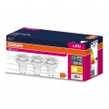 KOMPLEKTS 3x LED Spuldze PAR16 GU10/2,8W/230V 2700K 60° - Osram