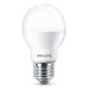KOMPLEKTS 3x LED spuldze Philips E27/6W/230V 2700K