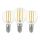 KOMPLEKTS 3x LED Spuldze VINTAGE P45 E14/7W/230V 2700K - Eglo 110303