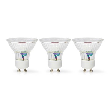 Komplekts 3x LED spuldzes GU10/4,5W/230V 2700K