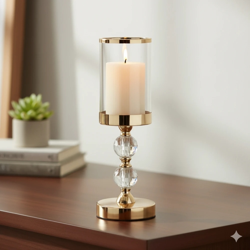 Komplekts 3x LED sveces BRILLO LED/3xAAA krēmkrāsas + tālvadības pults