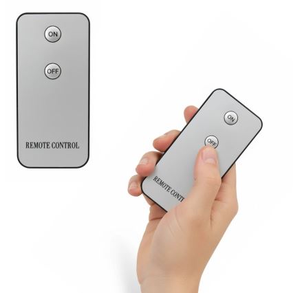 Komplekts 3x LED sveces BRILLO LED/3xAAA krēmkrāsas + tālvadības pults