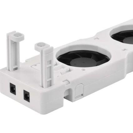 KOMPLEKTS 3x Radiatora ventilators 5/230V balta