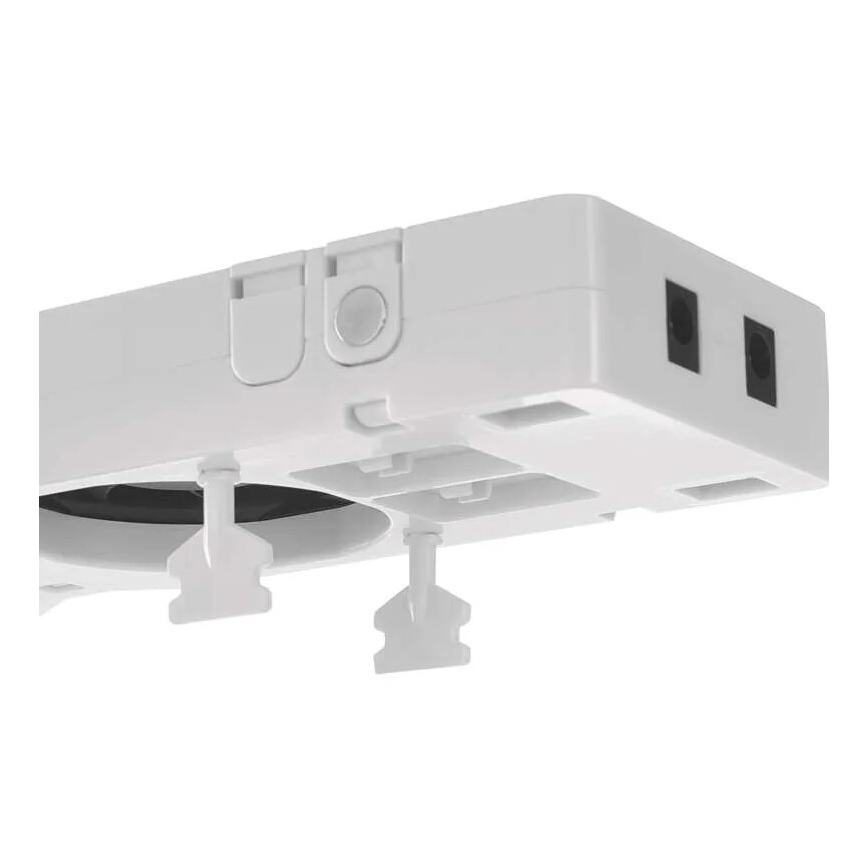 KOMPLEKTS 3x Radiatora ventilators 5/230V balta
