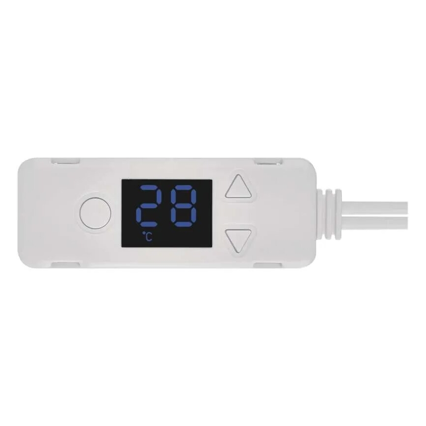 KOMPLEKTS 3x Radiatora ventilators 5/230V balta