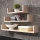 Komplekts 3x sienas plaukti TRIO 40/60/80x11x18 cm, sonoma ozols