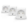 KOMPLEKTS 3x Viedā kontaktligzda Philips Hue Viedā spraudnis EU SCHUKO