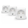 KOMPLEKTS 3x Viedā kontaktligzda Philips Hue Viedā spraudnis EU SCHUKO