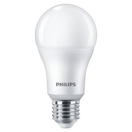 KOMPLEKTS 3xLED Spuldze Philips A60 E27/13W/230V 4000K