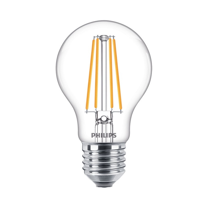 KOMPLEKTS 3xLED Spuldze Philips E27/8,5W/230V 2700K