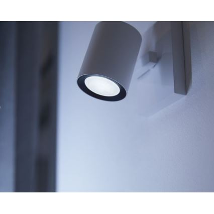 Komplekts 4x LED regulējamas spuldzes Philips Hue WHITE AMBIANCE GU10/4,2W/230V 2200-6500K