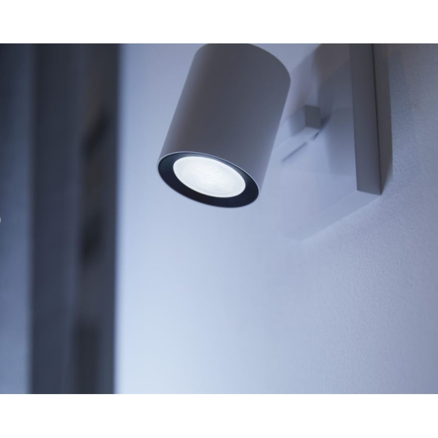Komplekts 4x LED regulējamas spuldzes Philips Hue WHITE AMBIANCE GU10/4,2W/230V 2200-6500K