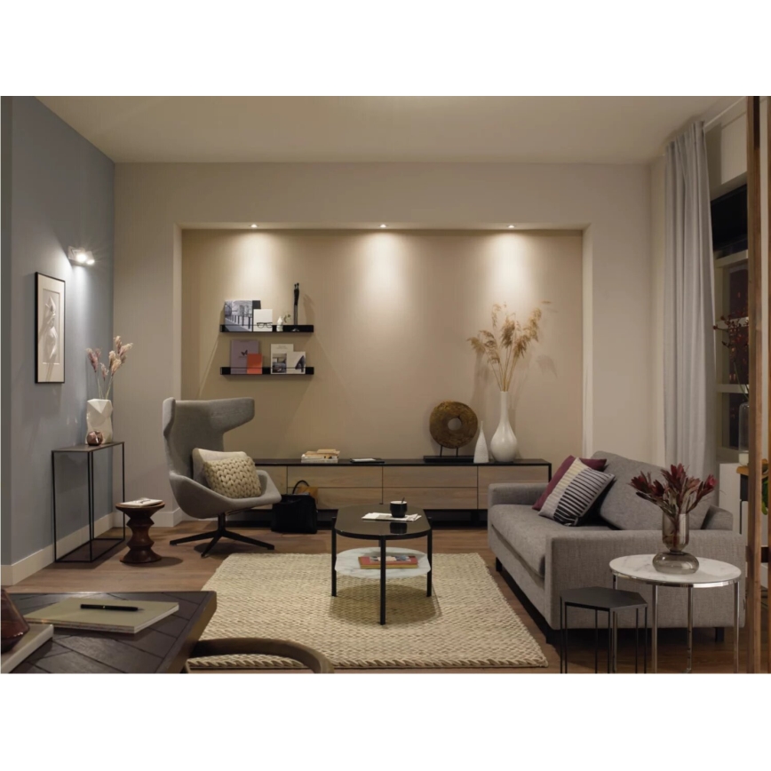 Komplekts 4x LED regulējamas spuldzes Philips Hue WHITE AMBIANCE GU10/4,2W/230V 2200-6500K