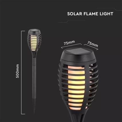 KOMPLEKTS 4x LED Saules enerģijas lampa 4xLED/3,6V 1xAAA IP44 100 mAh