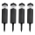 KOMPLEKTS 4x LED Saules enerģijas lampa LED/0,06W/1,2V 6000K IP44