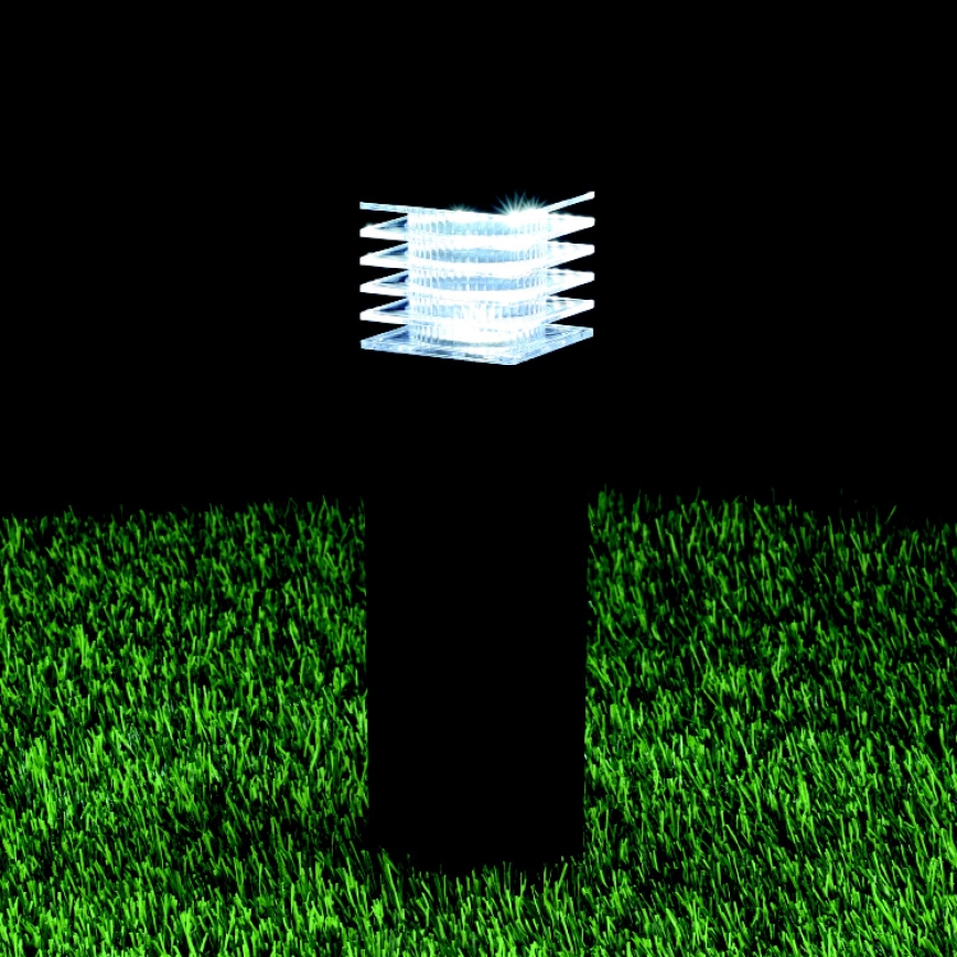 KOMPLEKTS 4x LED Saules enerģijas lampa LED/0,06W/1,2V 6000K IP44