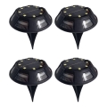 KOMPLEKTS 4x LED Saules enerģijas lampa LED/1,2V 200 mAh IP44
