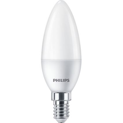 KOMPLEKTS 4x LED Spuldze Philips B35 E14/5W/230V 2700K