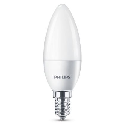 KOMPLEKTS 4x LED Spuldze Philips E14/5,5W/230V 2700K