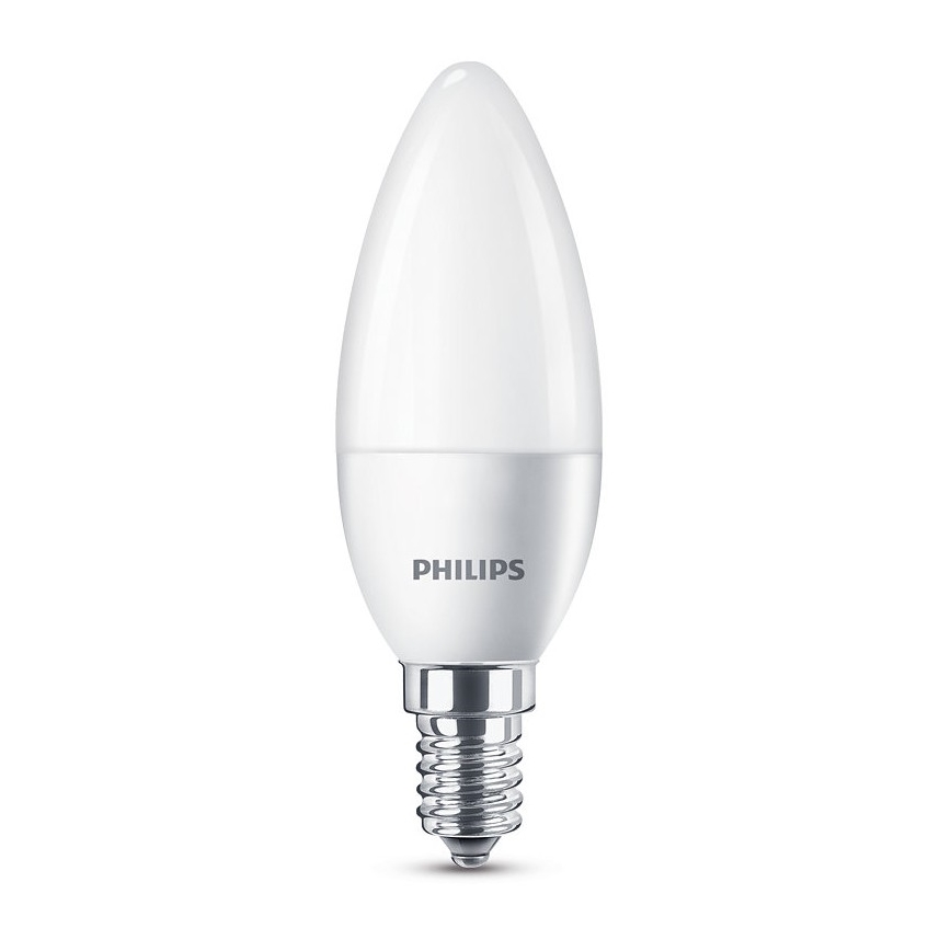 KOMPLEKTS 4x LED Spuldze Philips E14/5,5W/230V 2700K