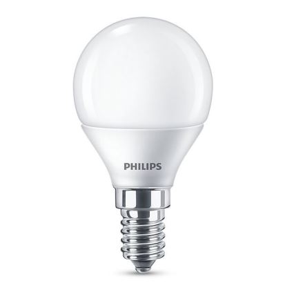 KOMPLEKTS 4x LED Spuldze Philips P45 E14/5,5W/230V 2700K