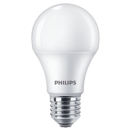 KOMPLEKTS 4xLED Spuldze Philips A60 E27/10W/230V 4000K