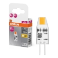 Komplekts 5 gab. LED spuldzes PIN MICRO G4/1W/12V 2700K - Osram