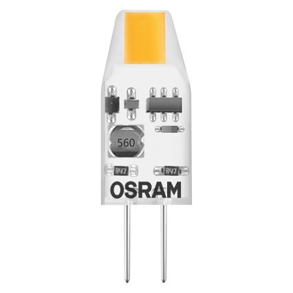 Komplekts 5 gab. LED spuldzes PIN MICRO G4/1W/12V 2700K - Osram