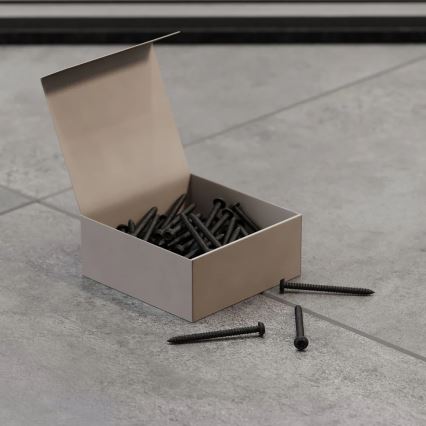 Komplekts 50 gab. T25 skrūves, 12 mm, lakotas, melnas