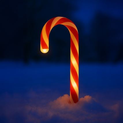 Komplekts 5x LED āra Ziemassvētku dekorācijas LED/2W/230V IP44 sarkanas