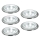 KOMPLEKTS 5x LED Grīdas Apgaismojums 5xLED/0,5W/230/12V