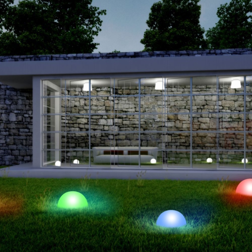 KOMPLEKTS 5x LED Saules enerģijas lampa LED/1,2V daudzkrāsaina