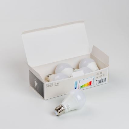 KOMPLEKTS 5x LED Spuldze A60 E27/9W/230V 2700K - Paulmann 28780