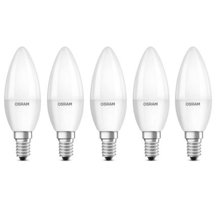 KOMPLEKTS 5x LED spuldze BASE B40 E14/4,9W/230V 2700K - Osram