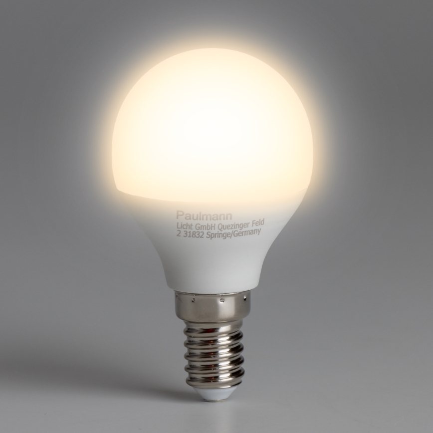 KOMPLEKTS 5x LED Spuldze P45 E14/5,5W/230V 2700K - Paulmann 28783