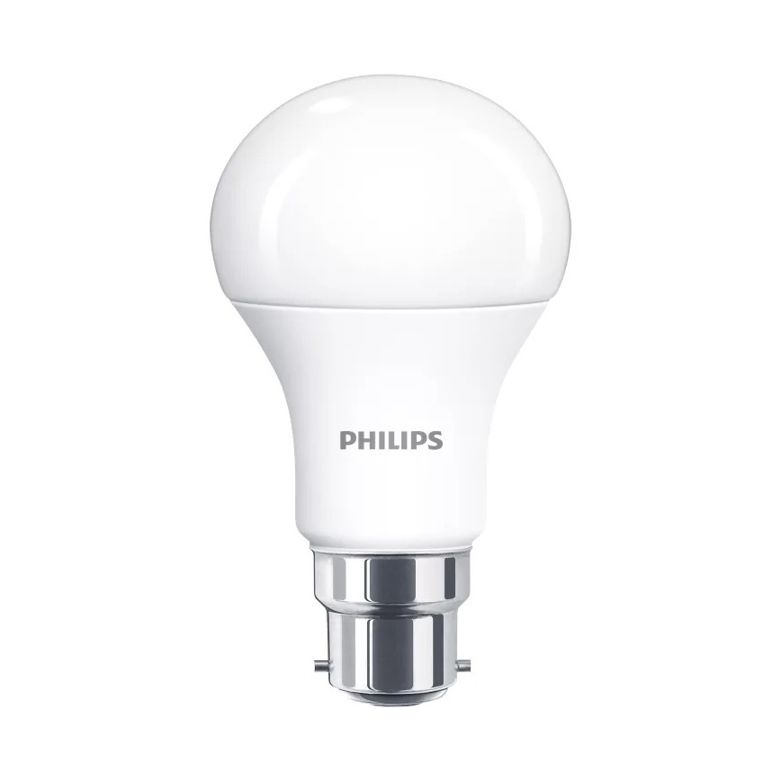 Komplekts: 6 LED spuldzes Philips A60, B22, 13 W, 230 V, 2700 K