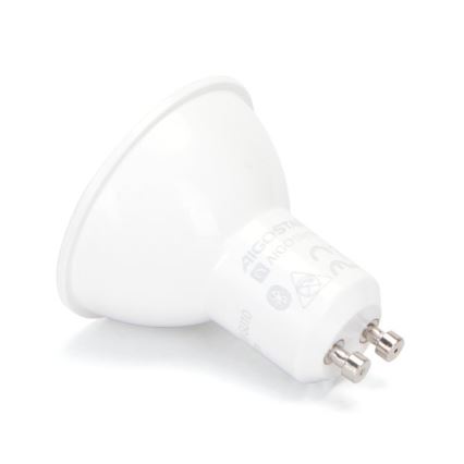 Komplekts 6x aptumšojamas LED RGBW spuldzes MESH GU10/6,5W/230V 2700-6500K Wi-Fi + tālvadības pults - Aigostar