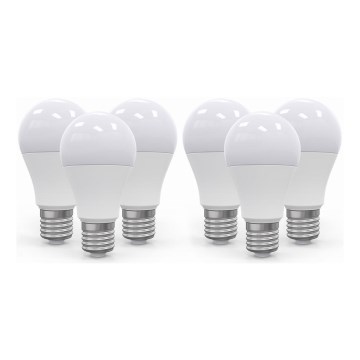 KOMPLEKTS 6x LED Spuldze E27/10W/230V 2800K