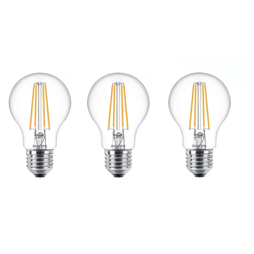 KOMPLEKTS 6x LED Spuldze VINTAGE Philips E27/4W/230V 2700K