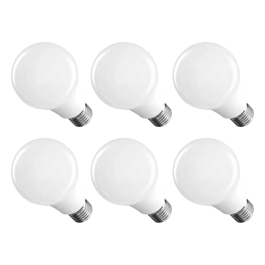 Komplekts 6x LED spuldzes A60 E27/8,8W/230V 4000K