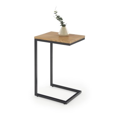 Konferenču galdiņš AURIA ozols/melns