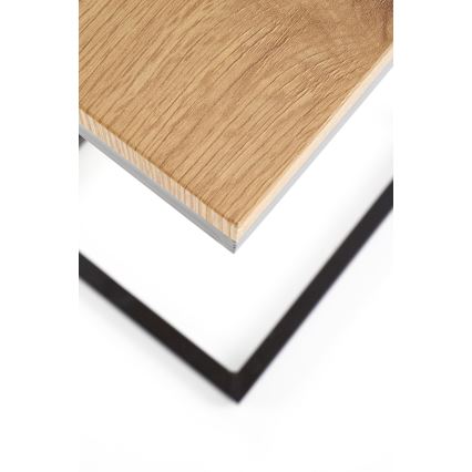 Konferenču galdiņš AURIA ozols/melns